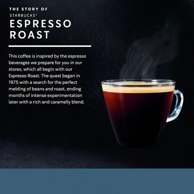 

Dolce Gusto Starbucks Espresso Roast Coffee Capsules