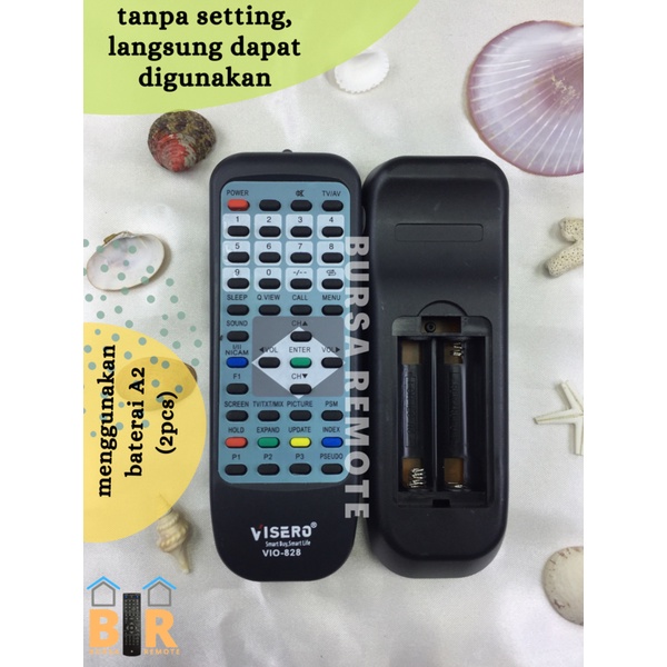 Remot Remote TV Multi Tabung AKARI tanpa setting multifungsi serbaguna