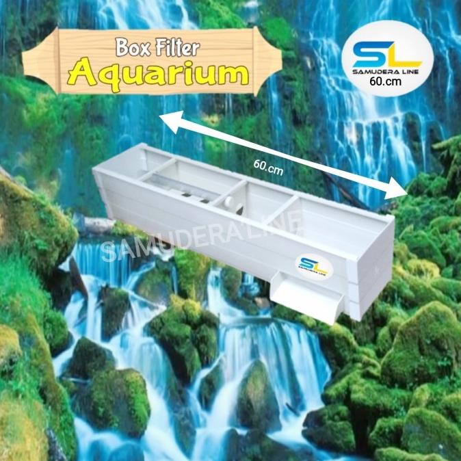 Box Filter Aquarium Ukuran 60.Cm Model Air Terjun