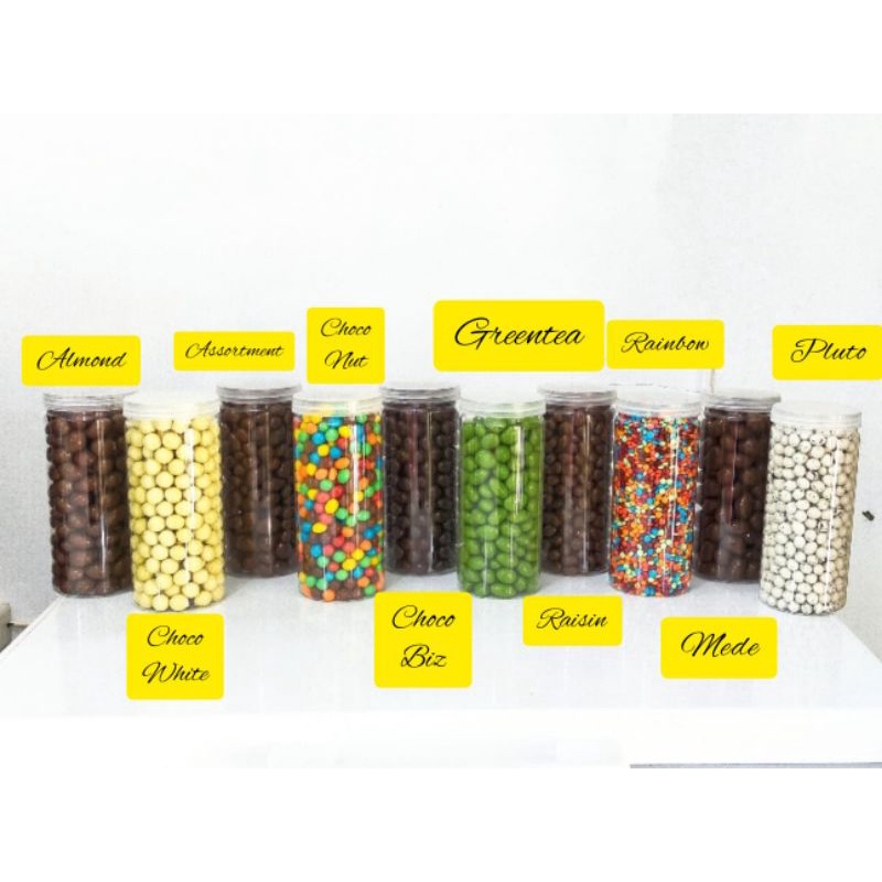 

.aneka coklat scandia tabung besar choco white choco biz Pluto choco nut rainbow Choco chip hazelnut (ds bgr)