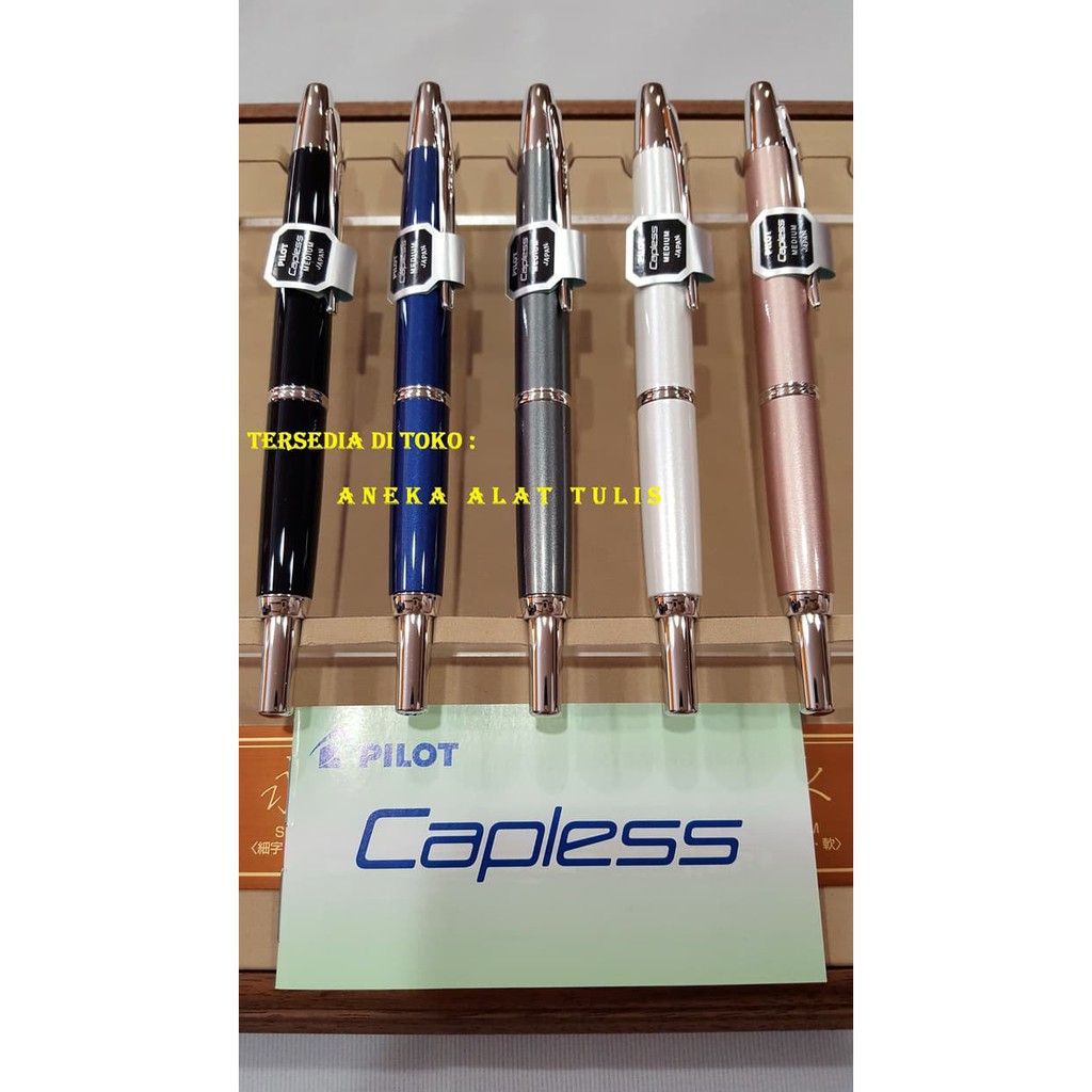 

PILOT CAPLESS DECIMO FOUNTAIN PEN / VANISHING POINT / PENA FCT-1500RR