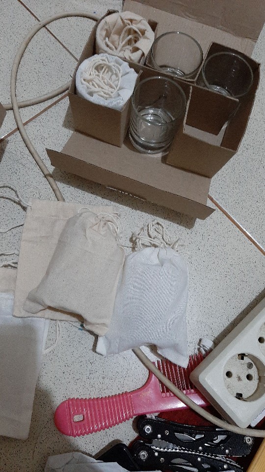 [per Box] Gelas Lilin/gelas Sloki/gelas Bening Kaca