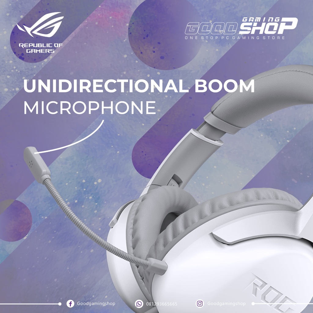 Asus ROG Strix Go Core Moonlight Multi-Platform - Gaming Headset