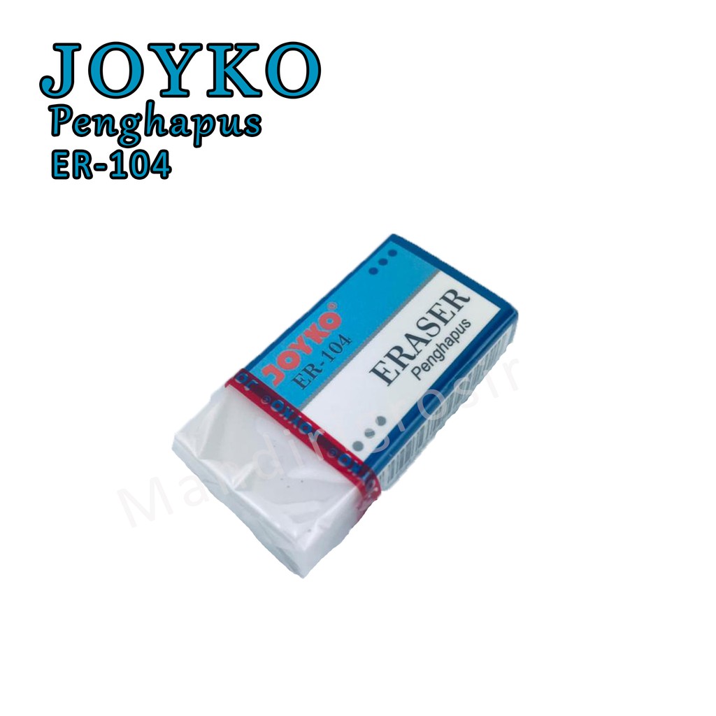 Eraser ER-104 * Joyko * Penghapus * Putih