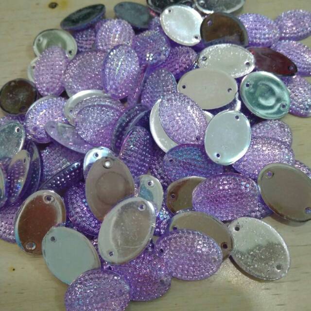 BATU DIAMOND KULIT JERUK OVAL