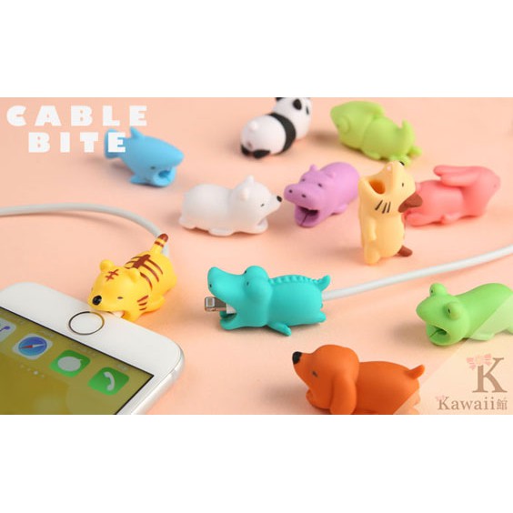 Kabel Bite Animal Cable Bite Motif Animal / Penggigit Kabel / Pengaman Kabel / Pelindung Kabel