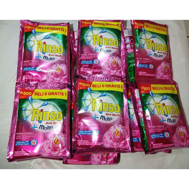 Rinso Molto Cair Sachet 20 ml ( 6 pcs)