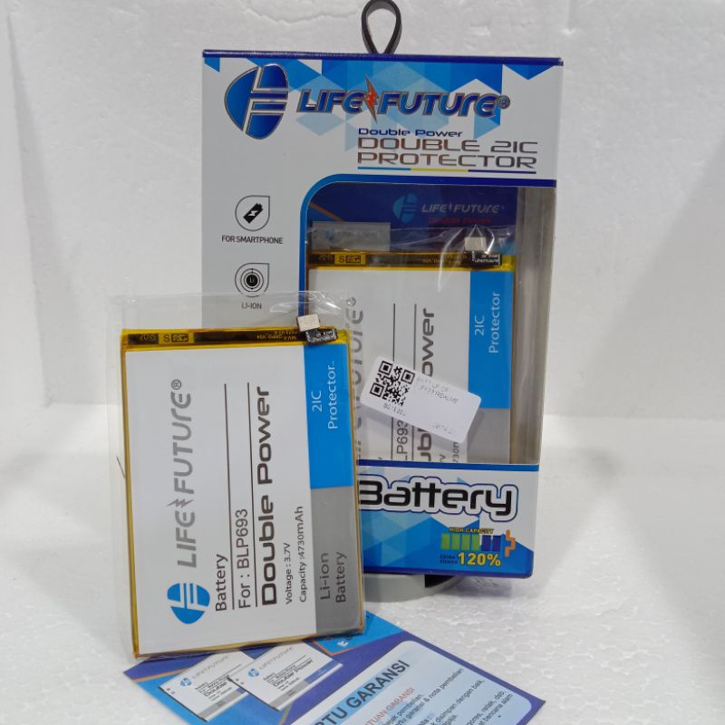 BATRE LF REALME 3 / BLP693 DOUBLE POWER