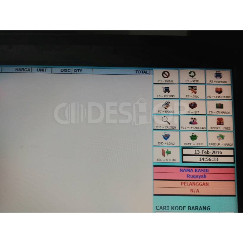 Program Aplikasi F-Pos Salon Software Originial