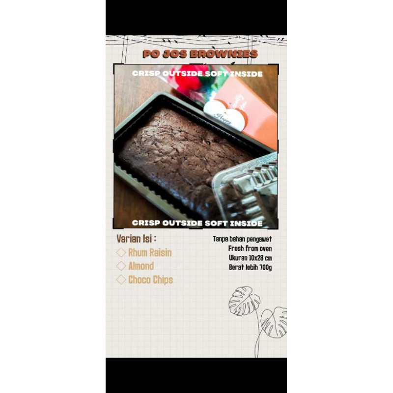 

Brownies Jos