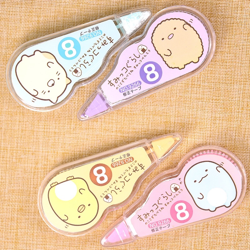 KENSHO Tipex Roll Correction Tape 8m Fancy / Tip-ex Karakter Lucu