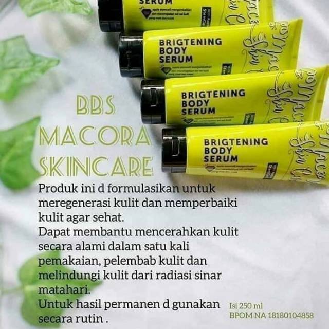 BBS macora skincare