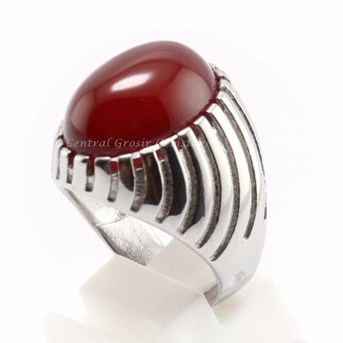 Promo Batu Cincin Natural Yaman Wulung Coklat Garansi Batu Akik Original - 7 Best Seller