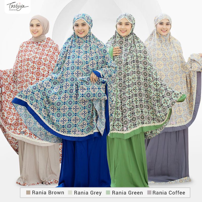 MUKENA TAZBIYA LIST RANIA 2IN1 SERIES ALLSIZE