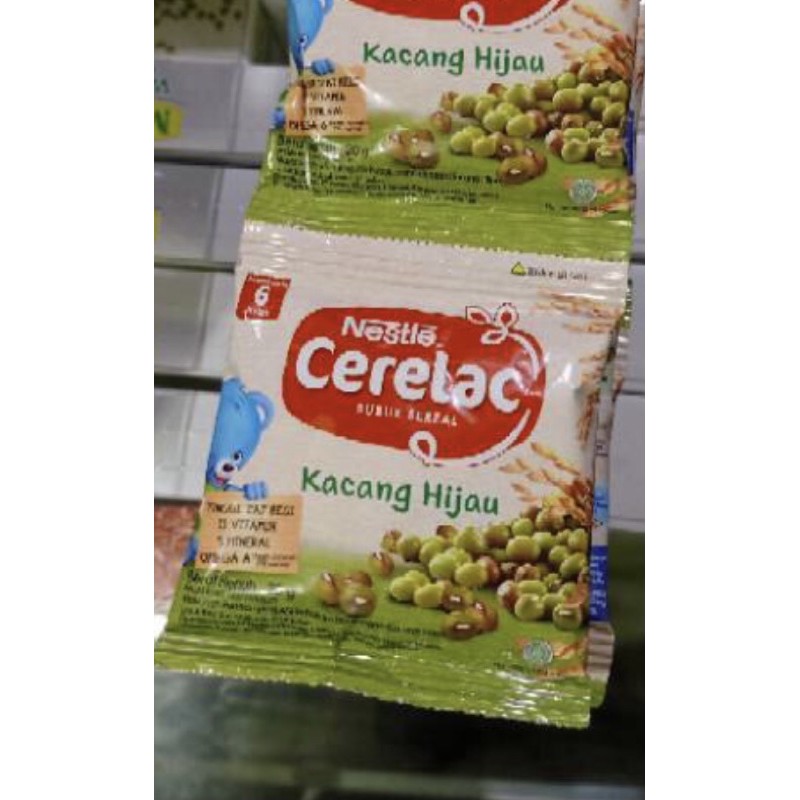 Nestle Cerelac bubur bayi 6+ sachet 20gr