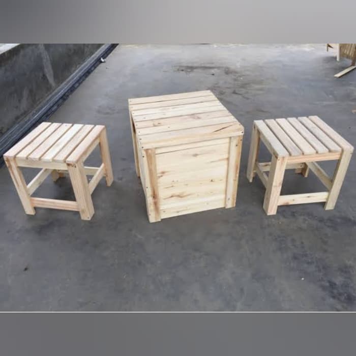 Kursi Teras 1set Meja Kursi Teras Kursi Santai Jati Belanda