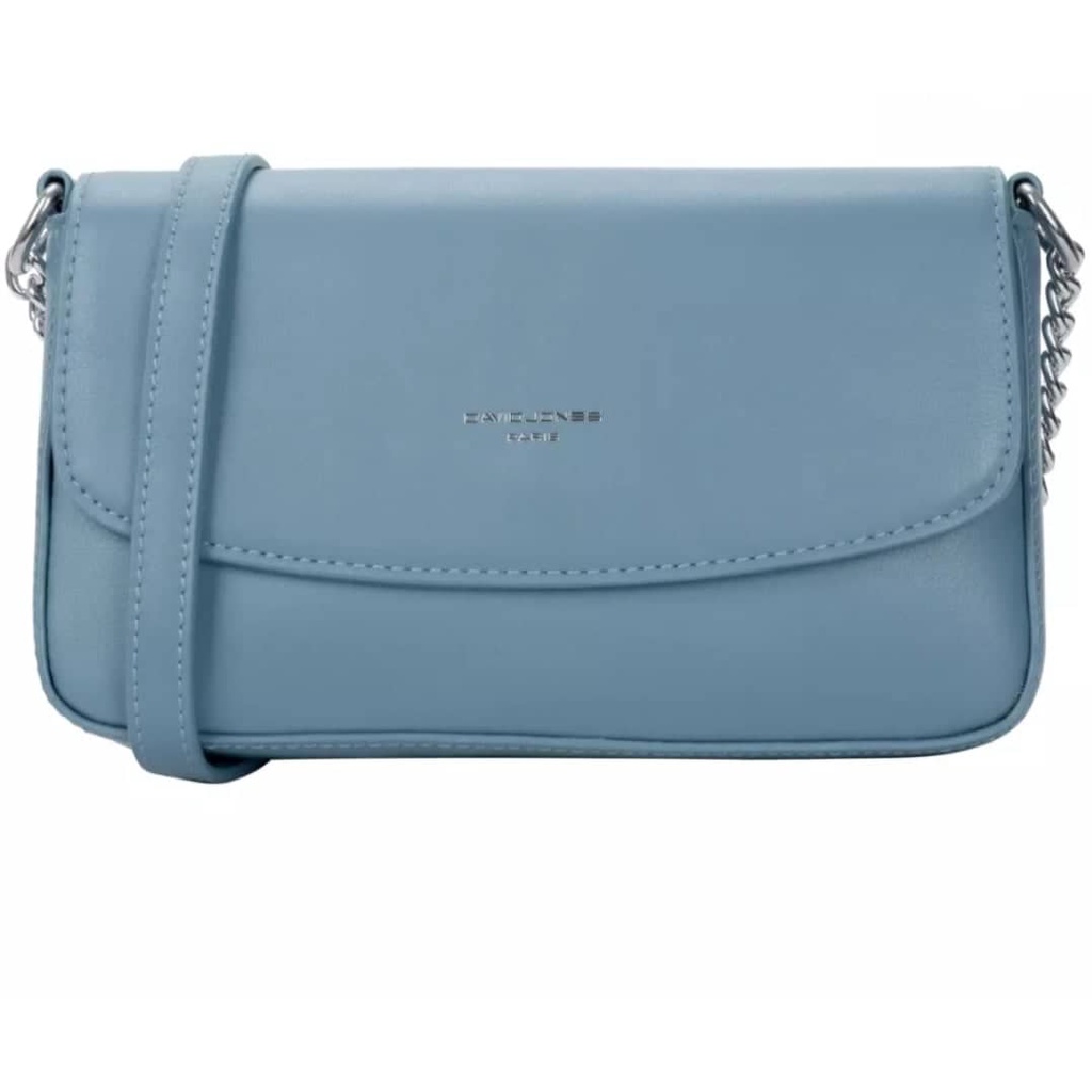 David Jones Paris Tas Selempang / Bahu / Tangan Wanita Warna Biru