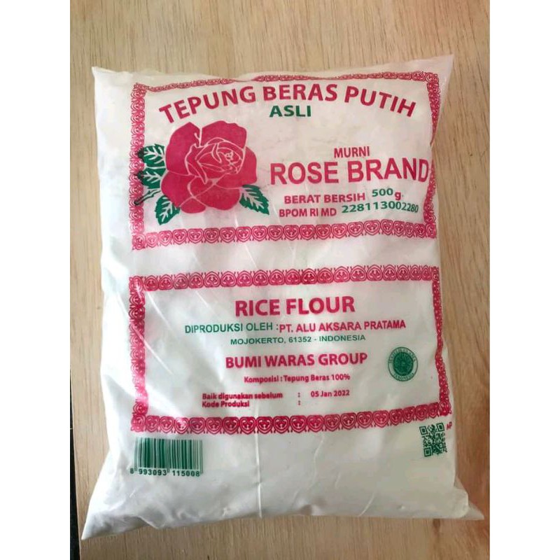 

tepung beras rose brand 200gram