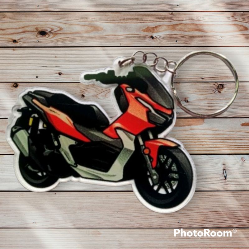 Gantungan kunci miniatur Honda ADV 150 gantungan kunci replika Honda ADV 150