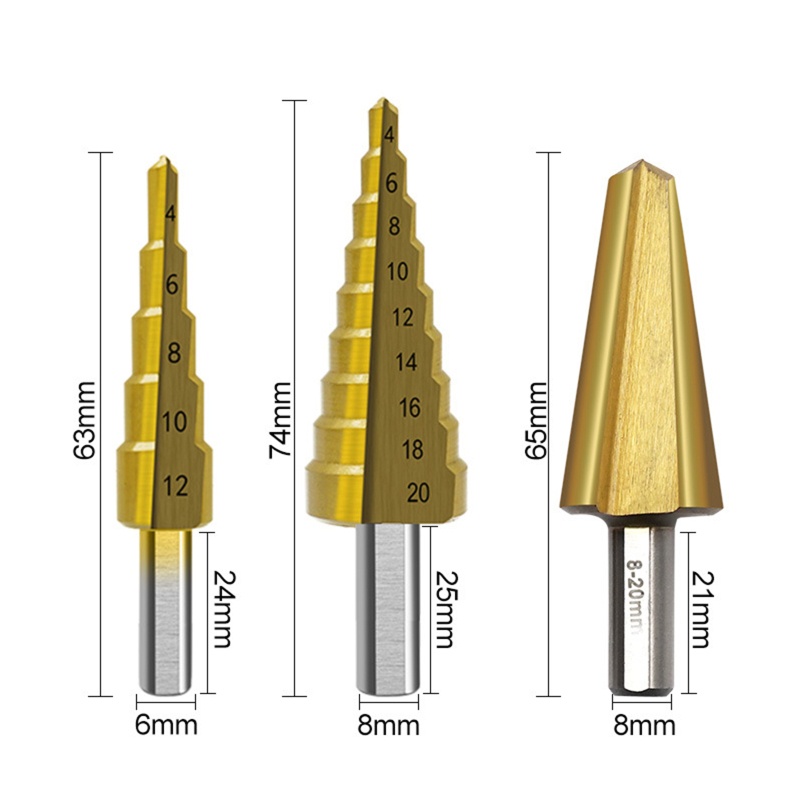 Bits Drill Bits Bentuk Payung Gigi Gergaji Bahan Aluminum PVC Untuk Kayu