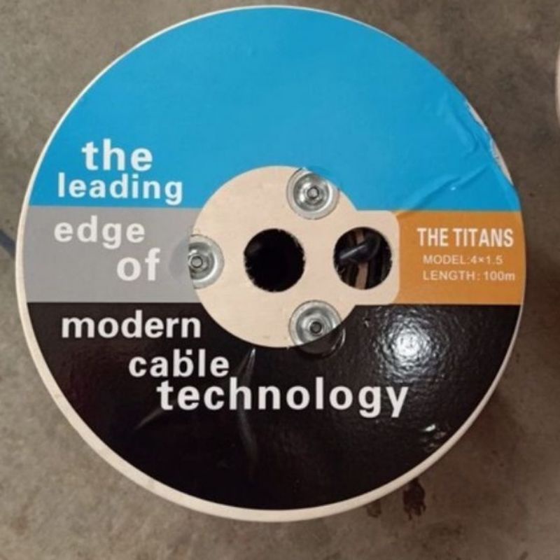 KABEL SPEAKER ISI 4 TITAN 4x1.5 1 ROLL / 100 METER