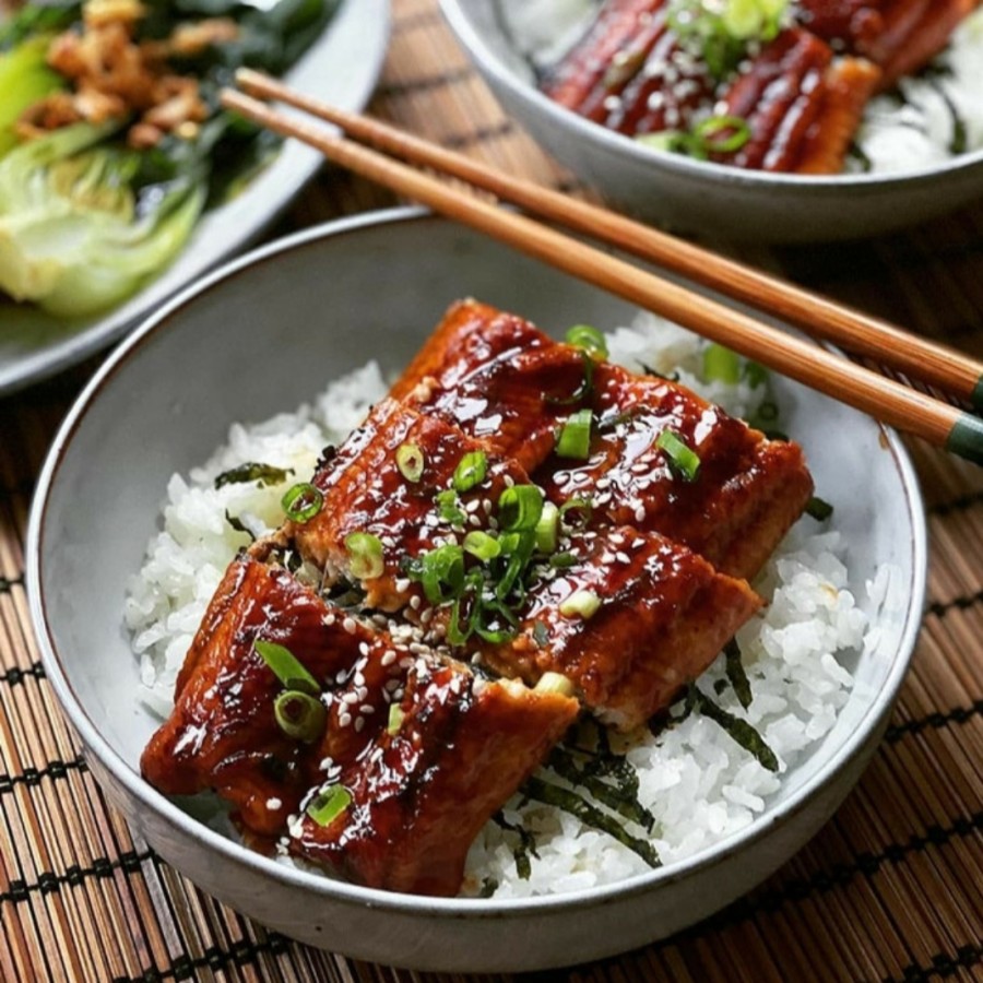Unagi Kabayaki Ikan Sidat Belut Sidat Fillet Khas Khas Jepang