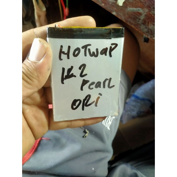 batre hp hotwav K2 pearl ORI cabutan normal udh tested