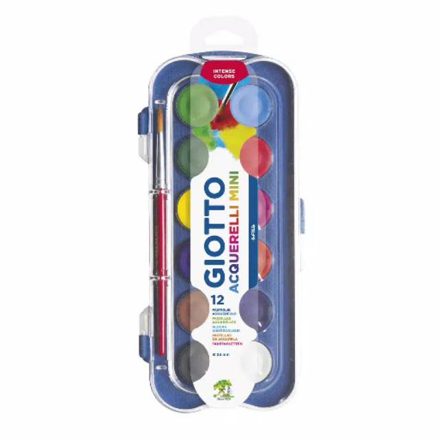 

Giotto Acquerelli Mini 12 Warna Cat Air Giotto Mini Set 12