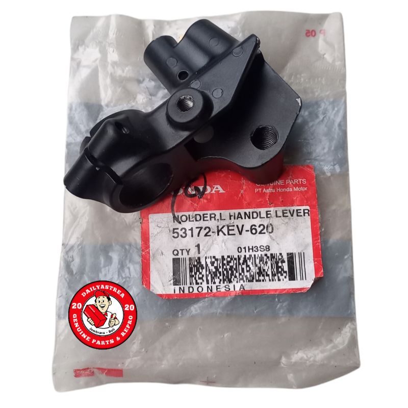 BREKET BRACKET DUDUKAN RUMAH HANDLE HANDEL KOPLING HONDA SUPRA V XX LAMA ORIGINAL ORI AHM 53172-KEV-