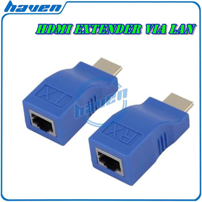 HDMI Extender 30M Over LAN UTP Cat5e/Cat6 / HDMI Extender Via LAN