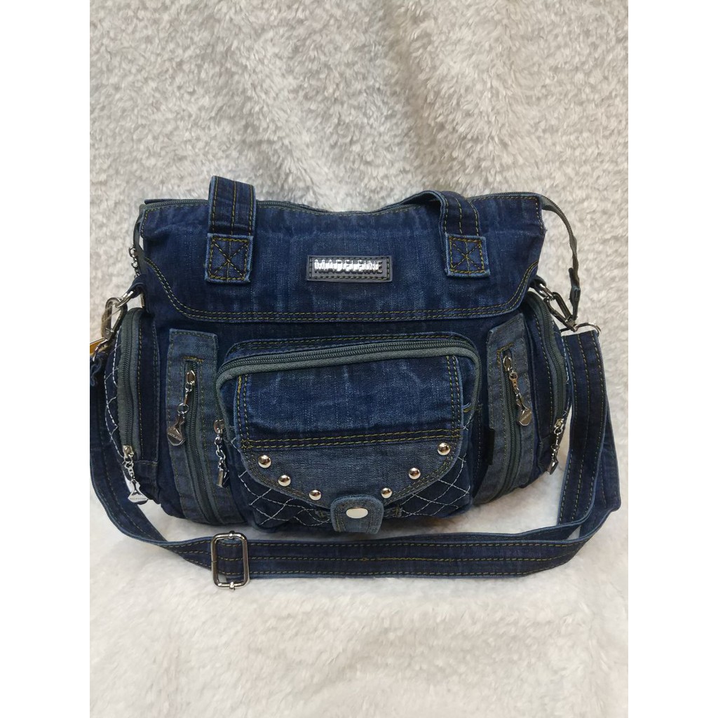 Tas Selempang Gaul Original Jeans Madeleine 520. Darena Bags Bandung