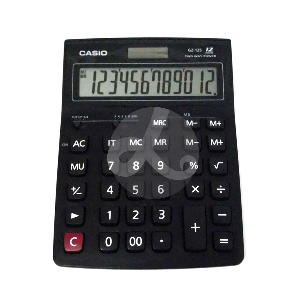 

Calculator Kalkulator CASIO GZ-12S GZ 12S Dekstop Calculator Original