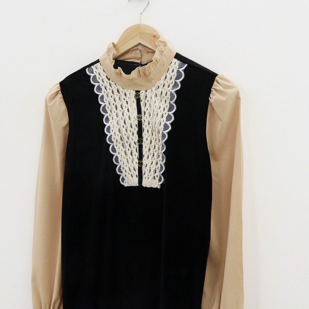 Esha vintage top blouse -Thejanclothes