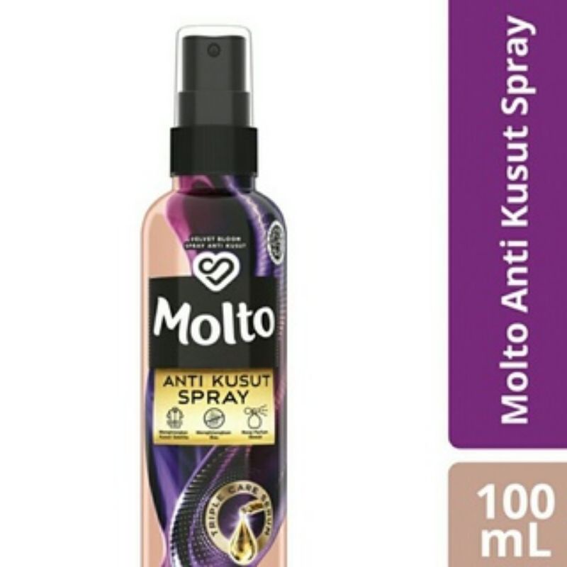 Molto Anti Kusut Velvet Bloom Spray 100ml Pewangi &amp; Pelembut