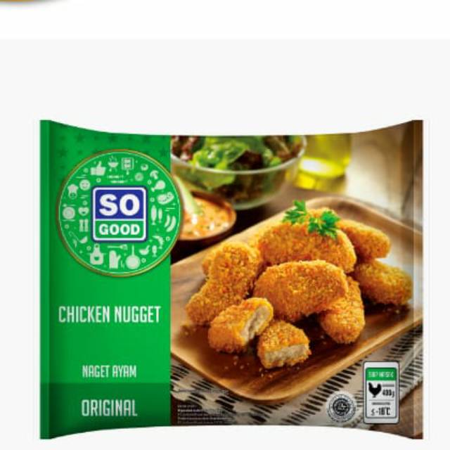 

Chicken nugget original, 400 gr