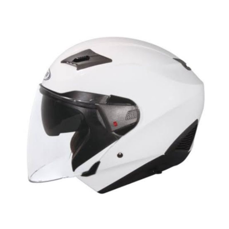 ZEUS 611 white putih replika SHOEI M L XL