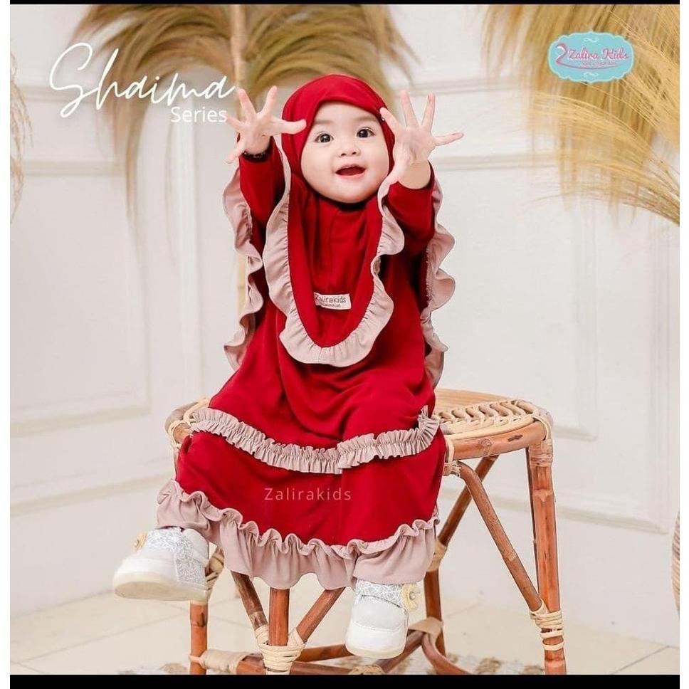 Gamis Shafira Syari /Gamis Anak / Gamis Anak Syar'I / Gamis Anak Lucu / Gamis Anak / Gamis Lucu / Ga