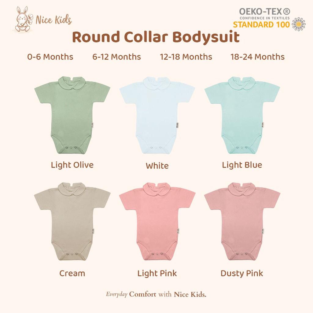 Nice Kids Round Collar Bodysuit