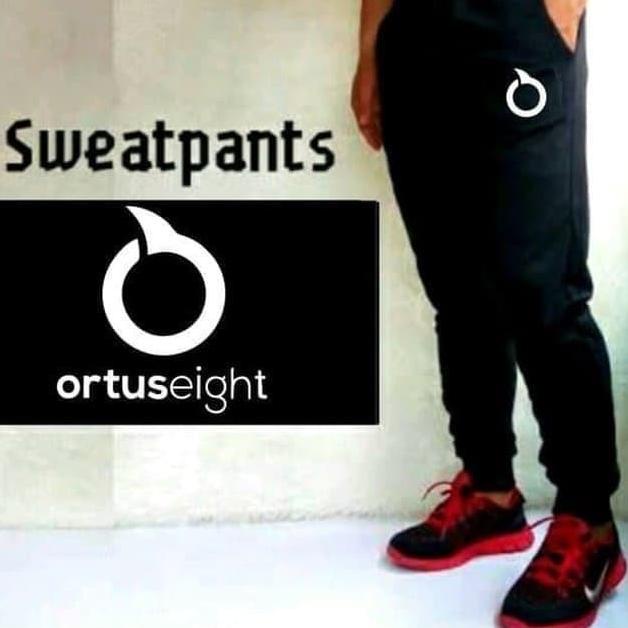 New Celana Panjang Joger Jogger Pants Training Sweatpants ORTUSEiGHT ORTUS EiGHT olahraga pria wanit