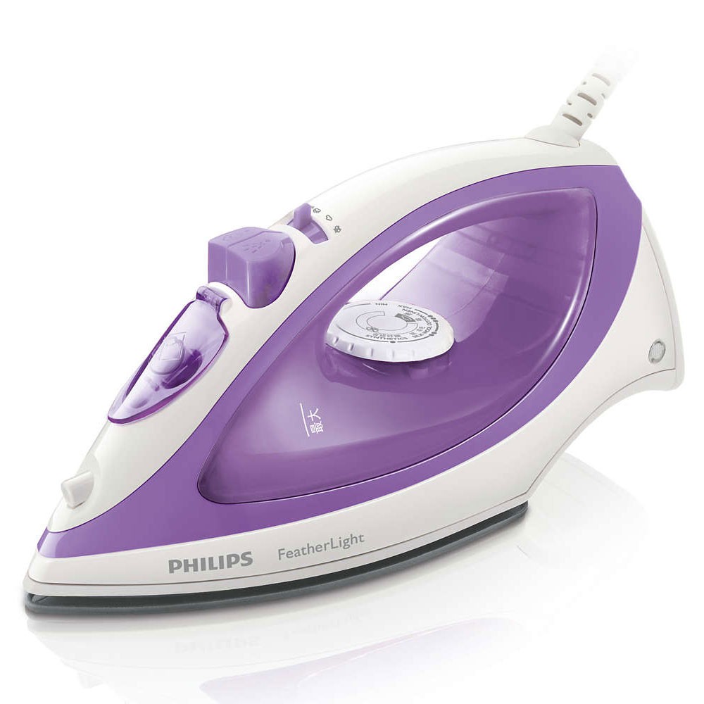 Philips STEAM IRON GC-1418 (Setrika Uap) -ungu-original philps