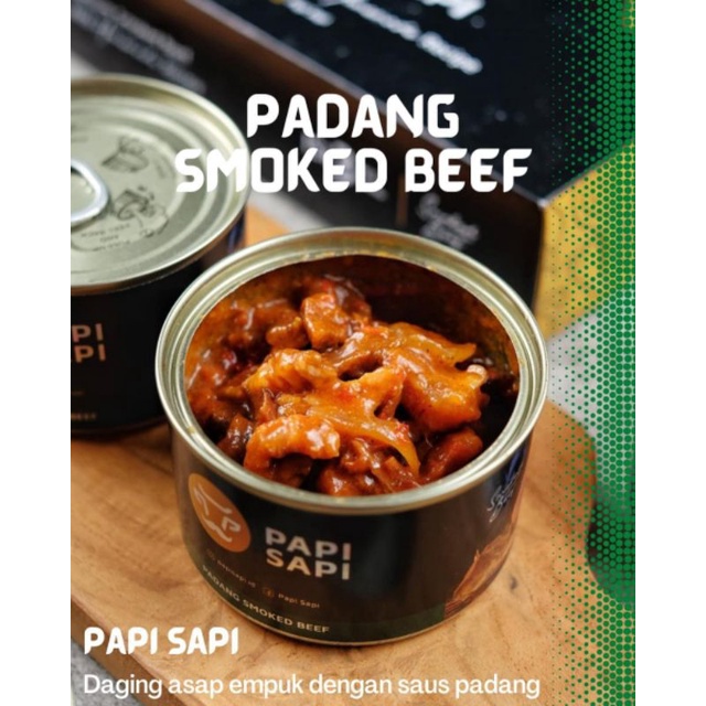 

PAPI SAPI Sei Sapi / Premium Smoked Beef - Saus Padang (Pedas)