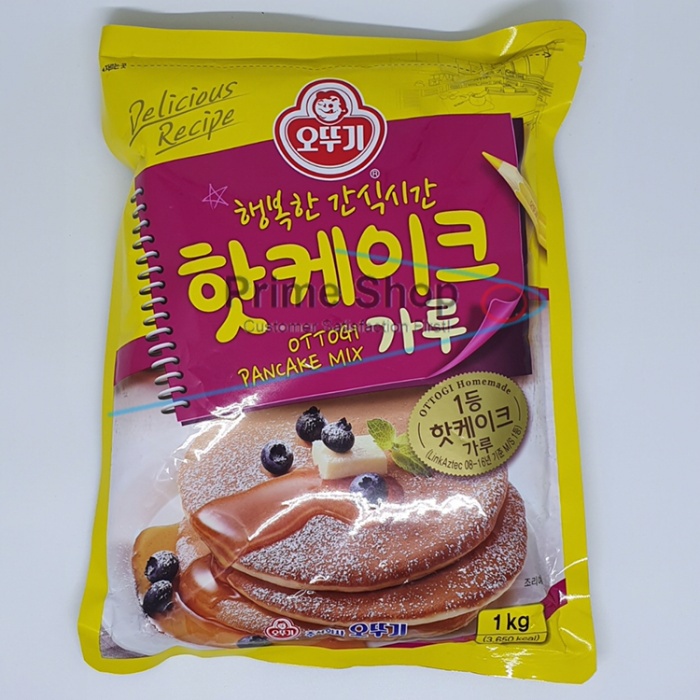 

PROMO [COD] Ottogi Korean Pancake Waffle Mix 1kg Tepung Adonan Hotcake Mix Korea