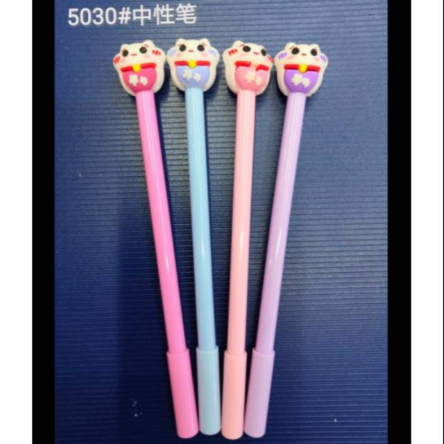 

Pen gel karakter terbaru kode 5030 isi 12 pcs