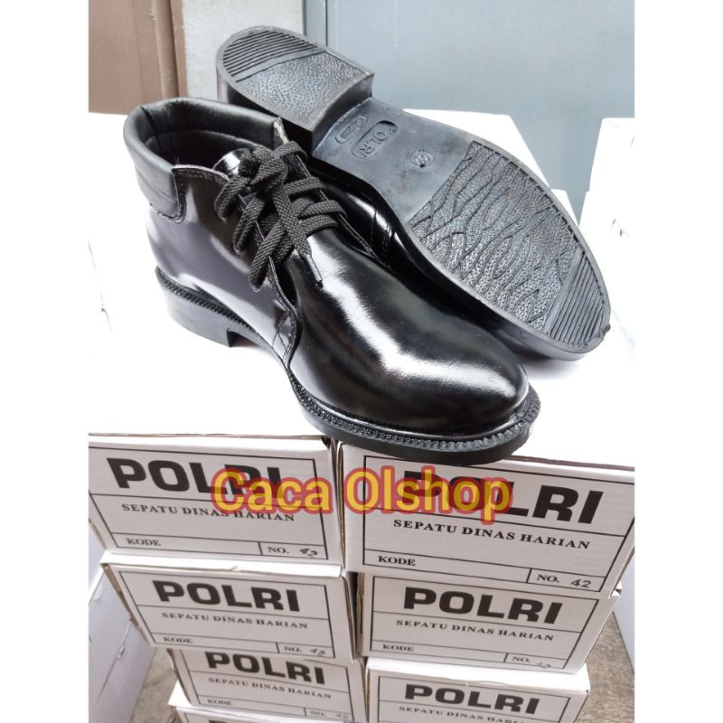 Sepatu PDH POLRI POLISI Molding KILAP Produk JH