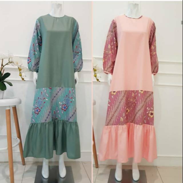 Kayla edness gamis batik