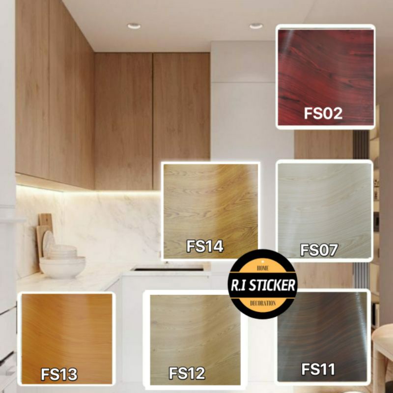 STIKER KAYU UNTUK DEKORASI MEJA LEMARI FURNITURE LEBAR 122CM