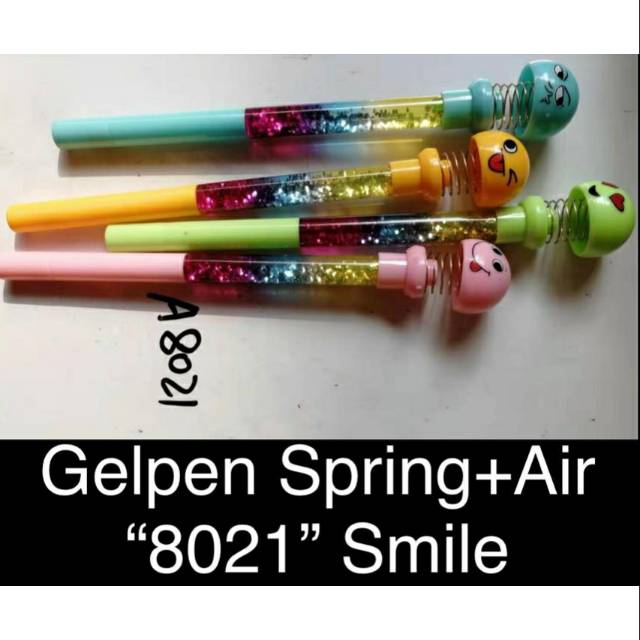 

Gel Pen Spring Emoji Gliter Air pulpen Gel Smile Emoji