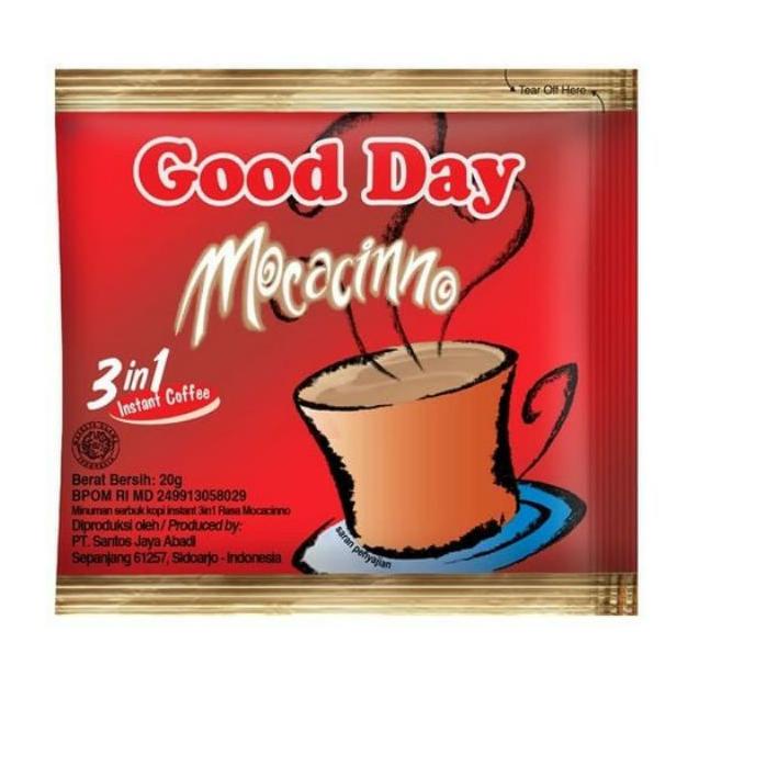 

⚡iap Kirim Good Day MOCACINNO 10 bungkus produck terbaik