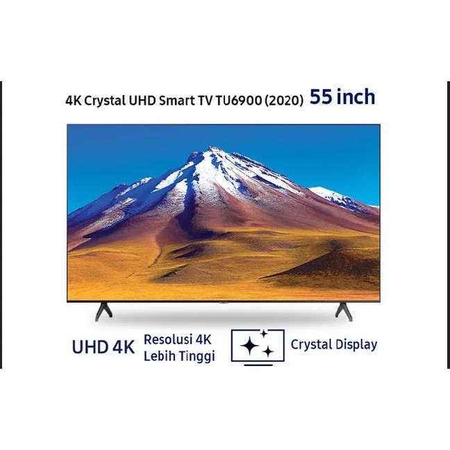 SAMSUNG UA55TU6900KXXD - Crystal UHD 4K Smart TV 55 Inch [138cm]