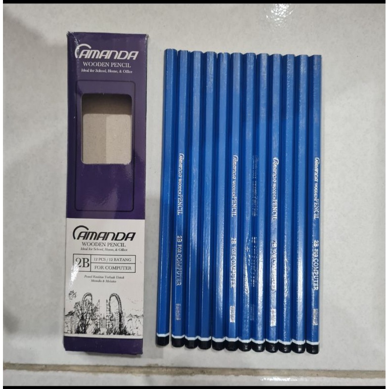 

Pensil 2B Biru Super best murah/harga per 12 pcs